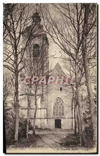 Cartes postales Nogent Le Rotrou L&#39Eglise St Laurent