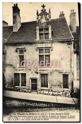 Cartes postales Nogent Le Rotrou Rue Bourg Le Comte