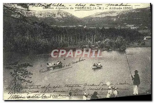 REPRO Station Alpestre de Thorenc Peche et canotage sur le lac