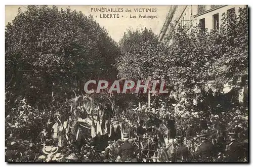 Ansichtskarte AK Bateau Guerre Funerailles des victimes du Liberte Les prolonges