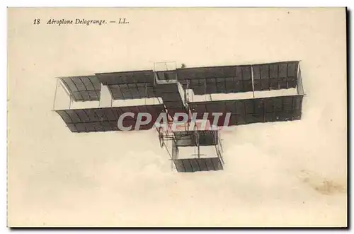 Cartes postales Avion Aviation Aeroplane Delagrange