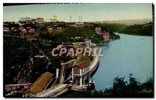 Cartes postales Eguzon Le Barrage Vue D'Ensemble