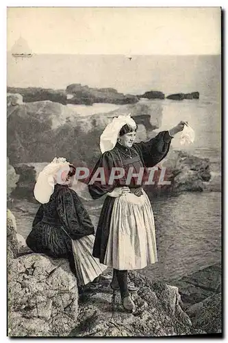 Cartes postales Femme Sablaises Folklore