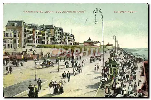 Cartes postales Grand Hotel Garni Boulevard Strand Scheveningen