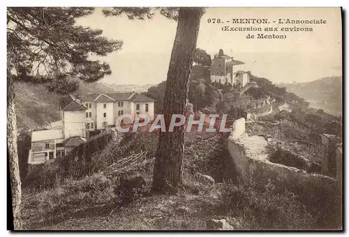 Ansichtskarte AK Menton L&#39Annonciate Excursion aux environs de Menton