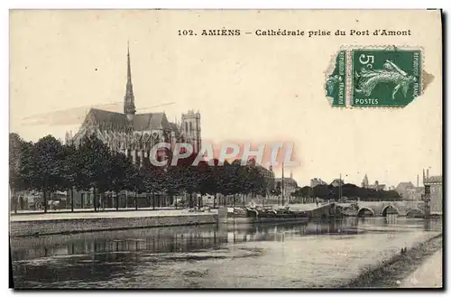 Cartes postales Amiens Cathedrale Prise Du Port D&#39Amont