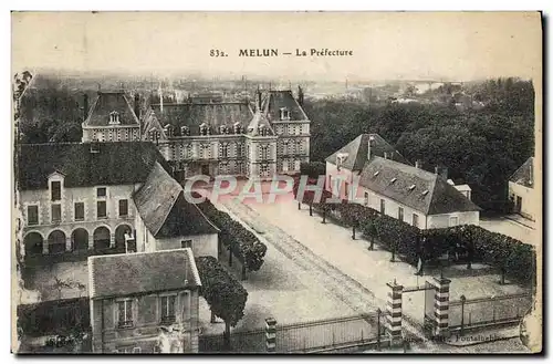 Cartes postales Melun La Prefecture