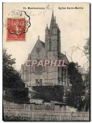 Cartes postales Montmorency Eglise Saint Martin