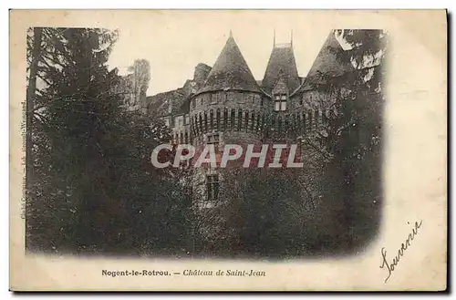 Cartes postales Nogent Le Rotrou Chateau De Saint Jean