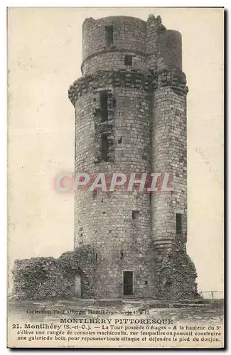 Cartes postales Montlhery La tour