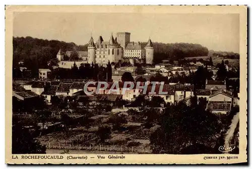 Cartes postales La Rochefoucauld Vue Generale