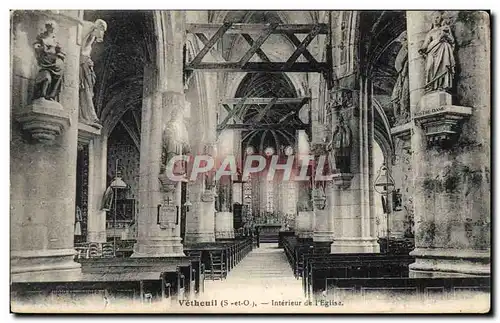 Cartes postales Vetheuil Interieur De I&#39Eglise