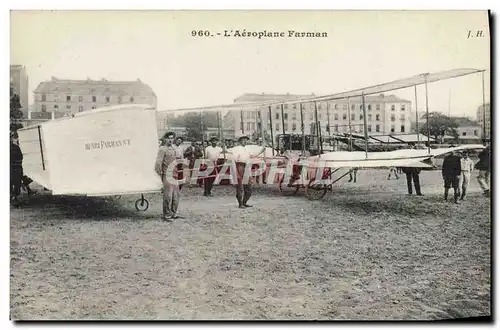 Cartes postales Avion Aviation Aeroplane Farman