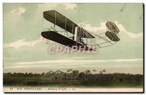 Ansichtskarte AK Avion Aviation Aeroplane Wright