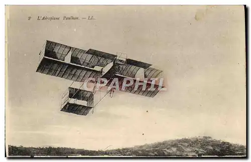 Ansichtskarte AK Avion Aviation Aeroplane Paulhan