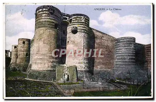 Cartes postales Angers Le Chateau