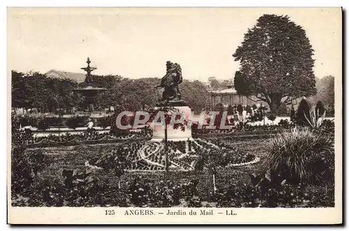 Cartes postales Angers Jardin du Mail