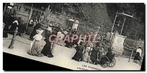 Cartes postales Lourdes la grotte