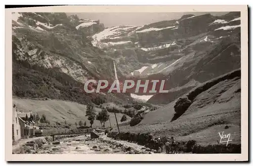 Ansichtskarte AK Gavarnie La Chaumiere et le Cirque