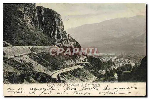 Cartes postales Route de Pierrefitte a Cauterets