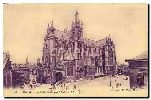 Cartes postales Metz La Cathedrale