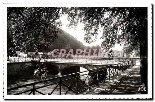 Moderne Karte Quimper Vue Vers le Mont Frugy