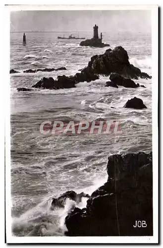 Moderne Karte Le Phare de la Vieille a la Pointe du Raz