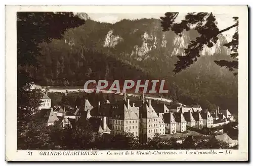 Cartes postales Grande Chartreuse Couvent de la Grande Chartreuse Vue d&#39ensemble