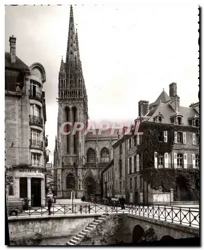 Cartes postales moderne Quimper La rue du roi Gradlon