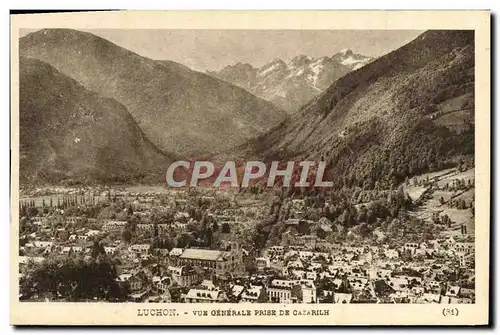 Cartes postales Luchon Vue Generale Prise De Cazarilh