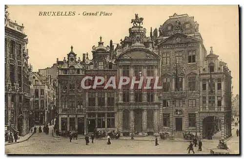Cartes postales Bruxelles Grand Place