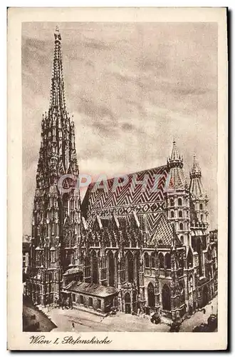 Cartes postales Wien Stefanskirche