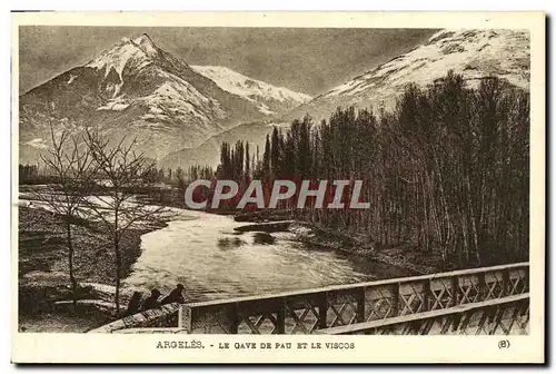 Cartes postales Argeles Le gave de Pau et le Viscos