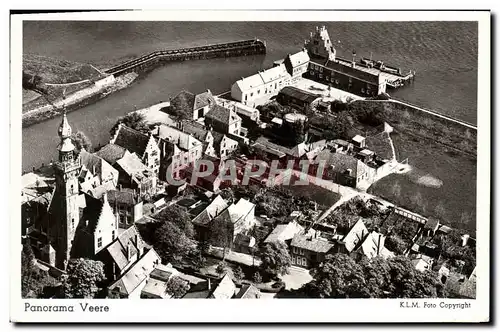 Cartes postales moderne Panorama Veere