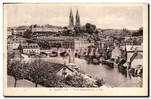 Cartes postales Saint Lo Vue generale