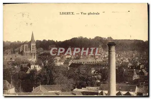 Cartes postales Lisieux Vue generale