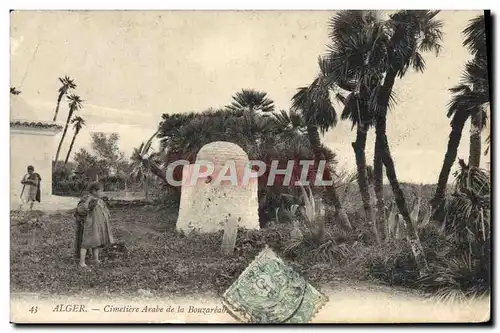 Cartes postales Alger Cimetiere arabe