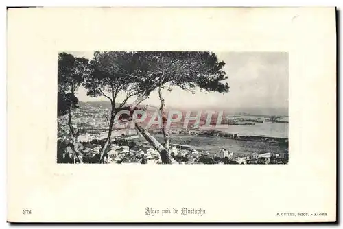 Cartes postales Alger pres de Mustapha
