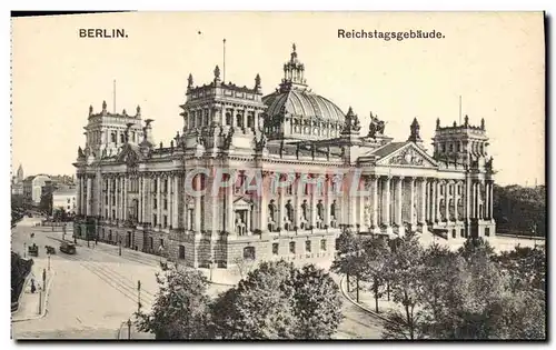 Cartes postales Berlin Reichstagebaude