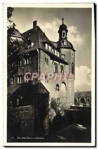 Cartes postales Die Alte Burg in Coblenz