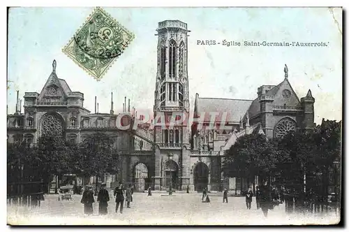 Cartes postales Paris Eglise Saint Germain L&#39Auxerrols