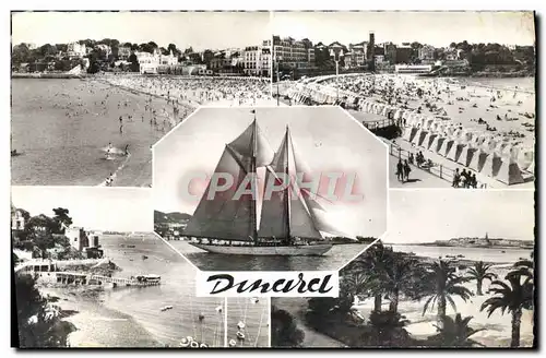 Cartes postales moderne Dinard Cote D&#39Emeraude La Plage Embarcadere des vedettes vertes La palmeraie