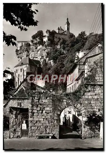 Cartes postales moderne Rocamadour Porte Du Figuier Entree de la ville