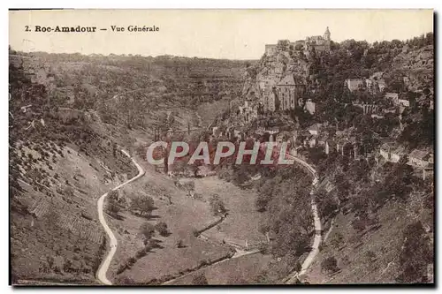 Cartes postales Rocamadour Vue Generale