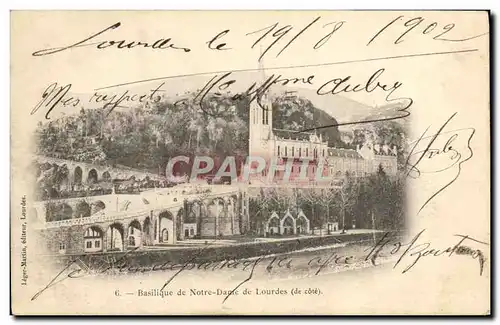 Cartes postales Basilique de Notre Dame De Lourdes