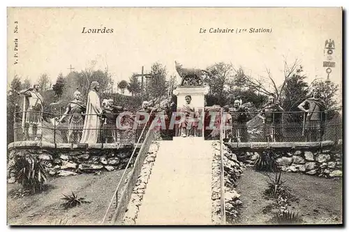 Cartes postales Lourdes Le Calvaire