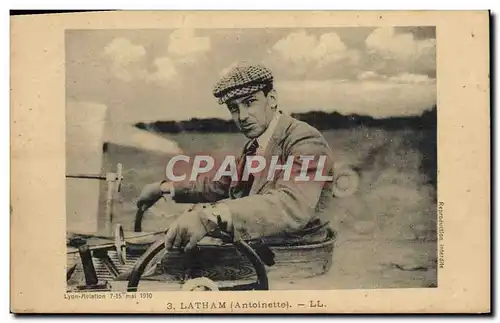 Cartes postales Avion Aviation Latham Antoinette