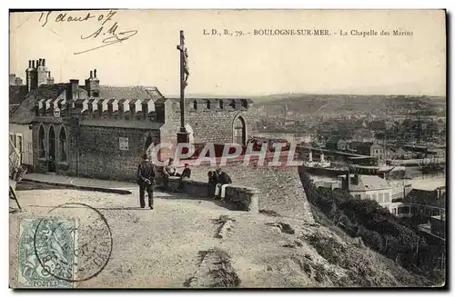 Ansichtskarte AK Boulogne Sur Mer La chapelle des Marins