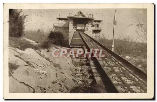 Ansichtskarte AK Lourdes Gare superieure du Funiculaire