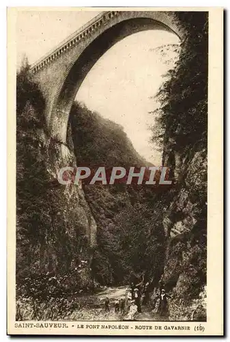 Ansichtskarte AK Saint Sauveur Le Pont Napoleon